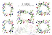 SALE! Watercolor set wild flowers., an Illustration by Larisa Maslova (Thumbnail 4 of 9)