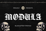 CS Modula – Old English Font, a Blackletter Font by Craft Supply Co. (Thumbnail 1 of 8)