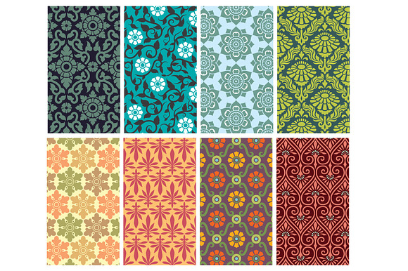 floral pattern set 2 preview 2
