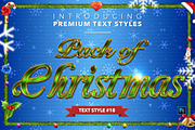 Christmas Pack #2 - Text Styles, a Layer Style Add-On by Jonas Stensgaard (Thumbnail 19 of 23)