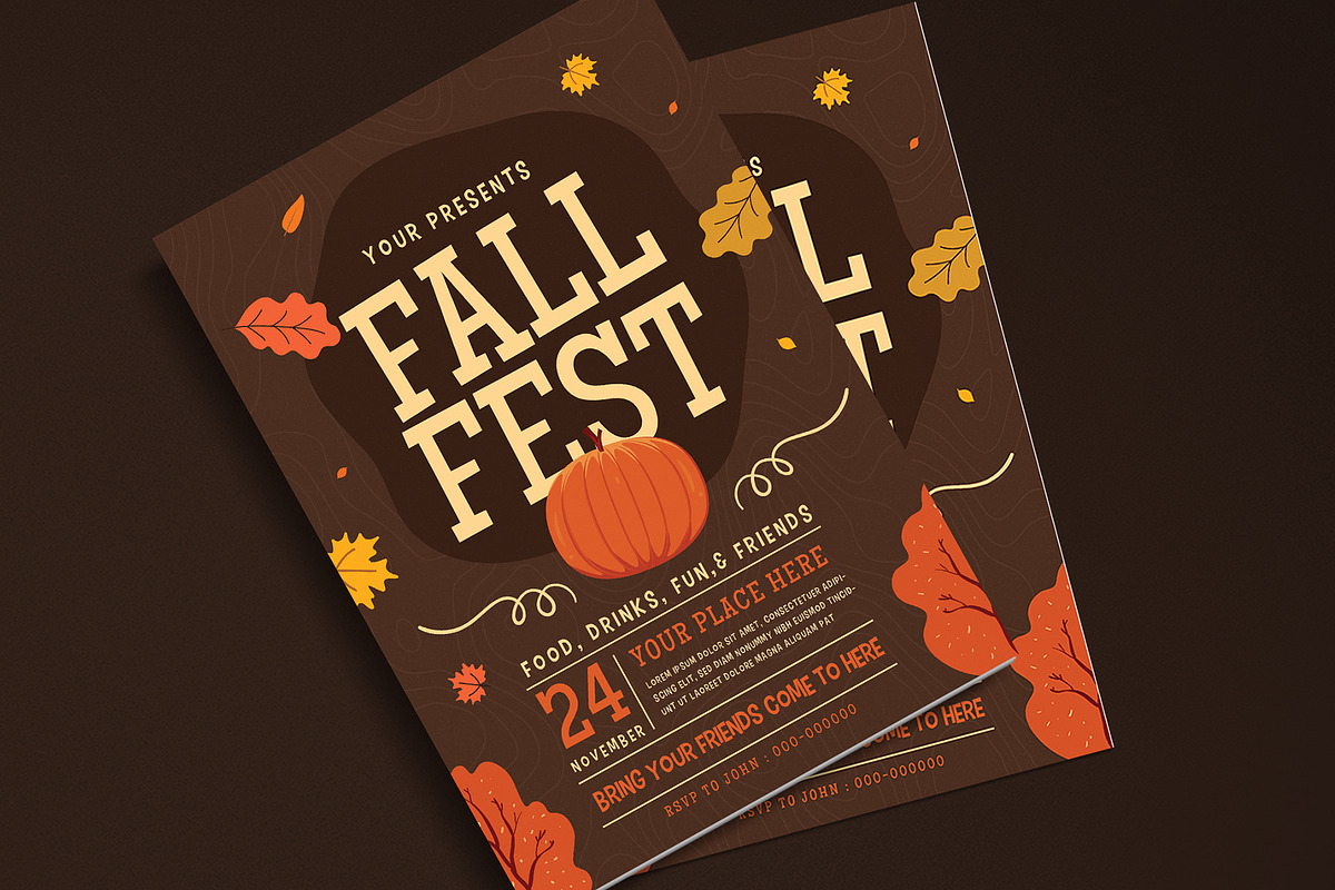 Fall Festival Flyer, a Flyer Template by Guuver (Photo 3 of 3)