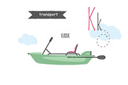 Vector A-Z transport alphabet, an Education Illustration by narinadraban (Thumbnail 8 of 22)