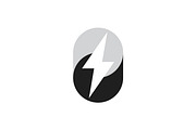 Abstract Electrical Thunderbolt Logo, a Branding & Logo Template by Signatoro (Thumbnail 3 of 3)
