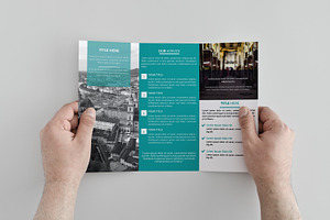 Bisnis Trifold Brochure