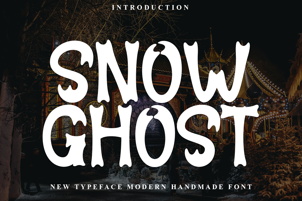 Snow Ghost, a Serif Font by InermediaSTUDIO (Photo 1 of 8)