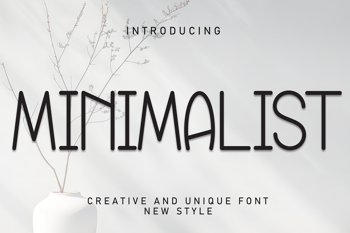 Minimalist | Script Font, a Script Font by Scratchones (Photo 1 of 8)
