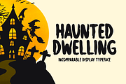 Haunted Dwelling Typeface, a Script Font by Seemly Fonts (Thumbnail 1 of 5)