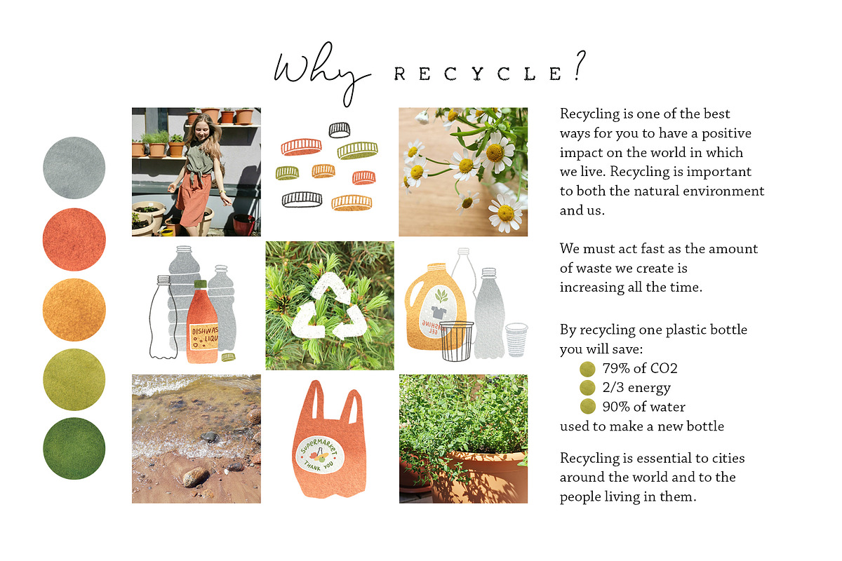Recyclable plastic, an Illustration by Olga Bonitas (Photo 3 of 7)