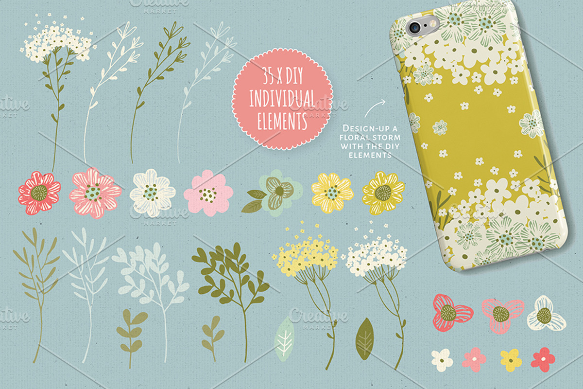 The Fresh Spring Collection, a Decorative Illustration by Lisa Glanz (Photo 5 of 7)