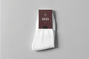 Socks Package Mock-up, a Product Mockup by zippypixelstudio (Thumbnail 10 of 10)