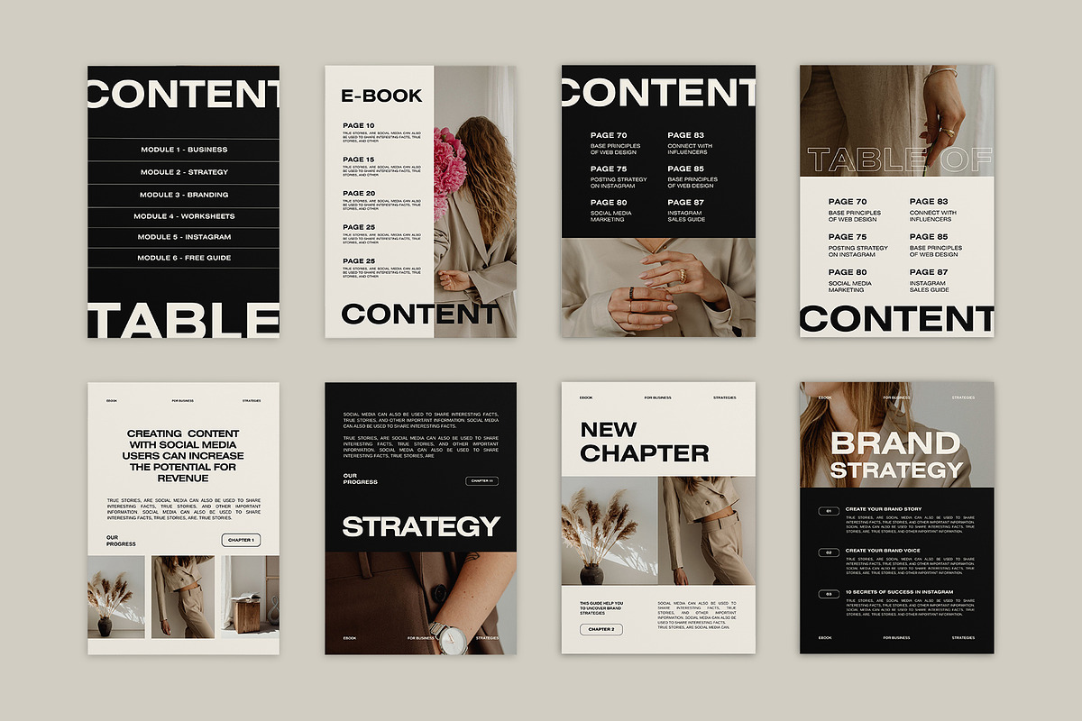 Ebook Template for Coaches V, a Marketing Template by Instprofi | Studio Estimo (Photo 3 of 8)