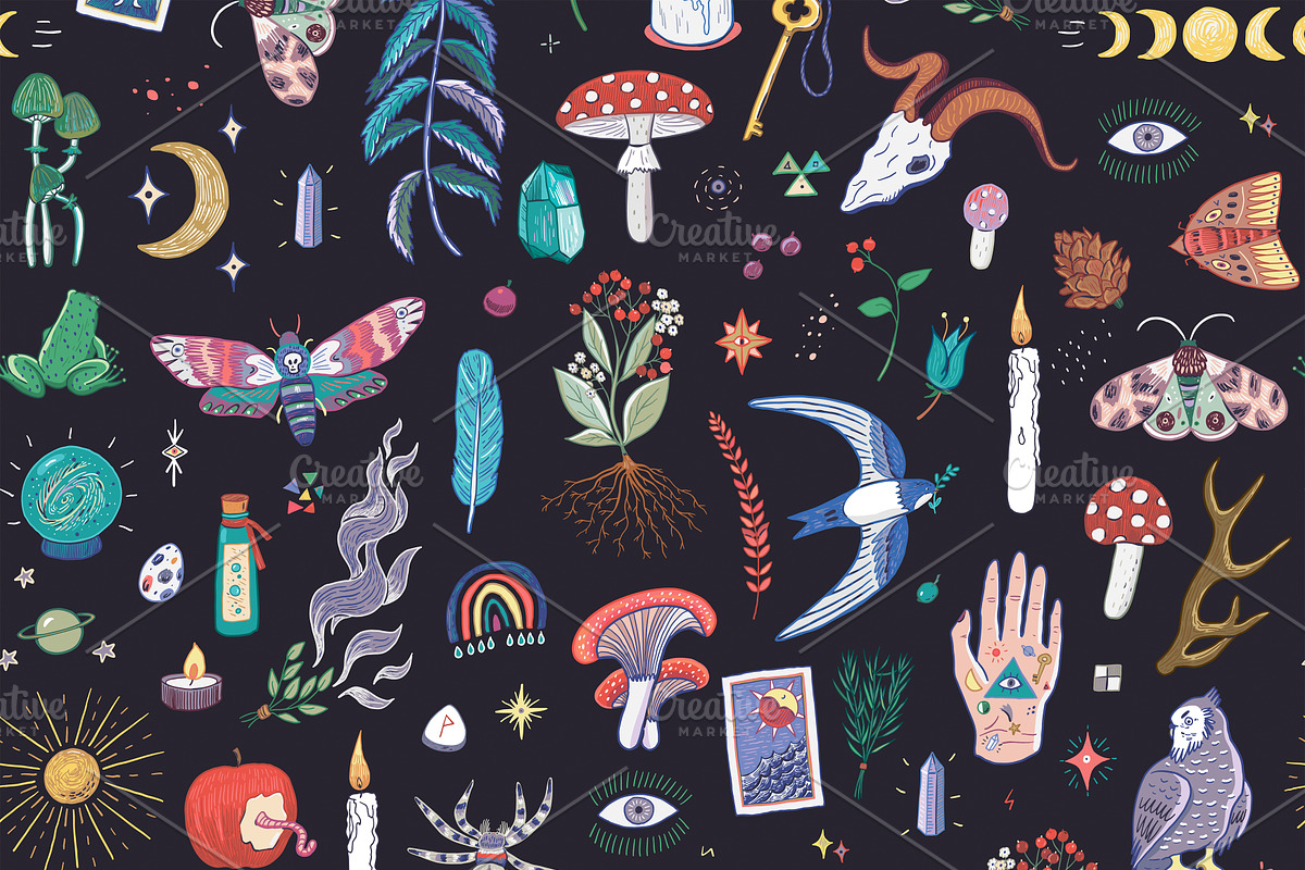 Mystical Forest, an Object Illustration by GooseFrol (Photo 5 of 11)
