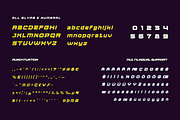 Aougtron | Athletic Font, a Font by twinstd (Thumbnail 13 of 14)