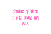 Black Madness, a Blackletter Font by Mirco Zett (Thumbnail 7 of 7)