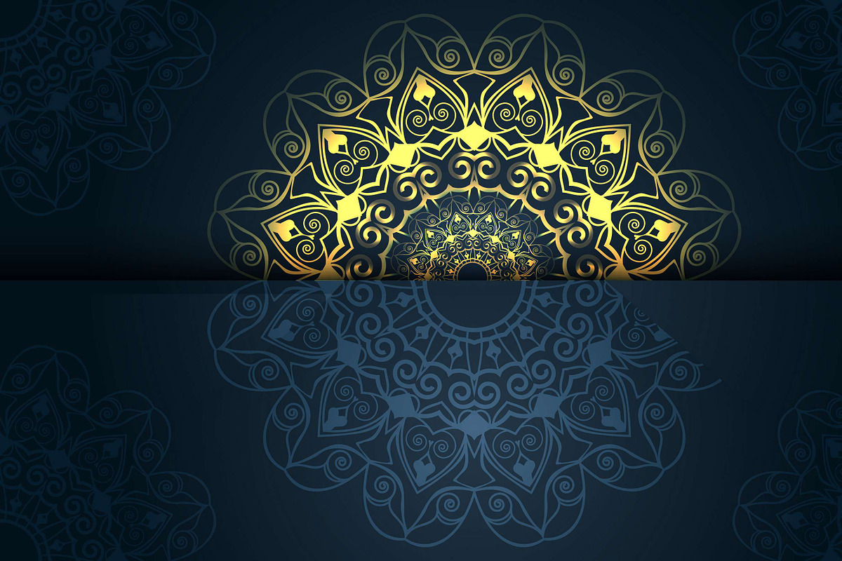 560+ Mandala Design Mega Collection, a Decorative Illustration by NJ Himel (Photo 18 of 289)