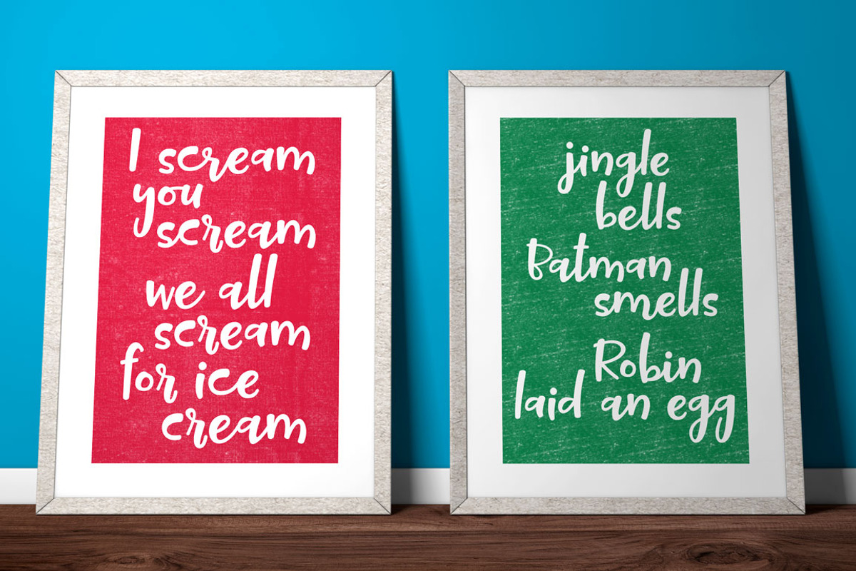 Tallsy Smalls: a fun little font preview 4