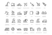 Heavy Industry Icons, an Outline Icon by Tettygreen (Thumbnail 2 of 2)