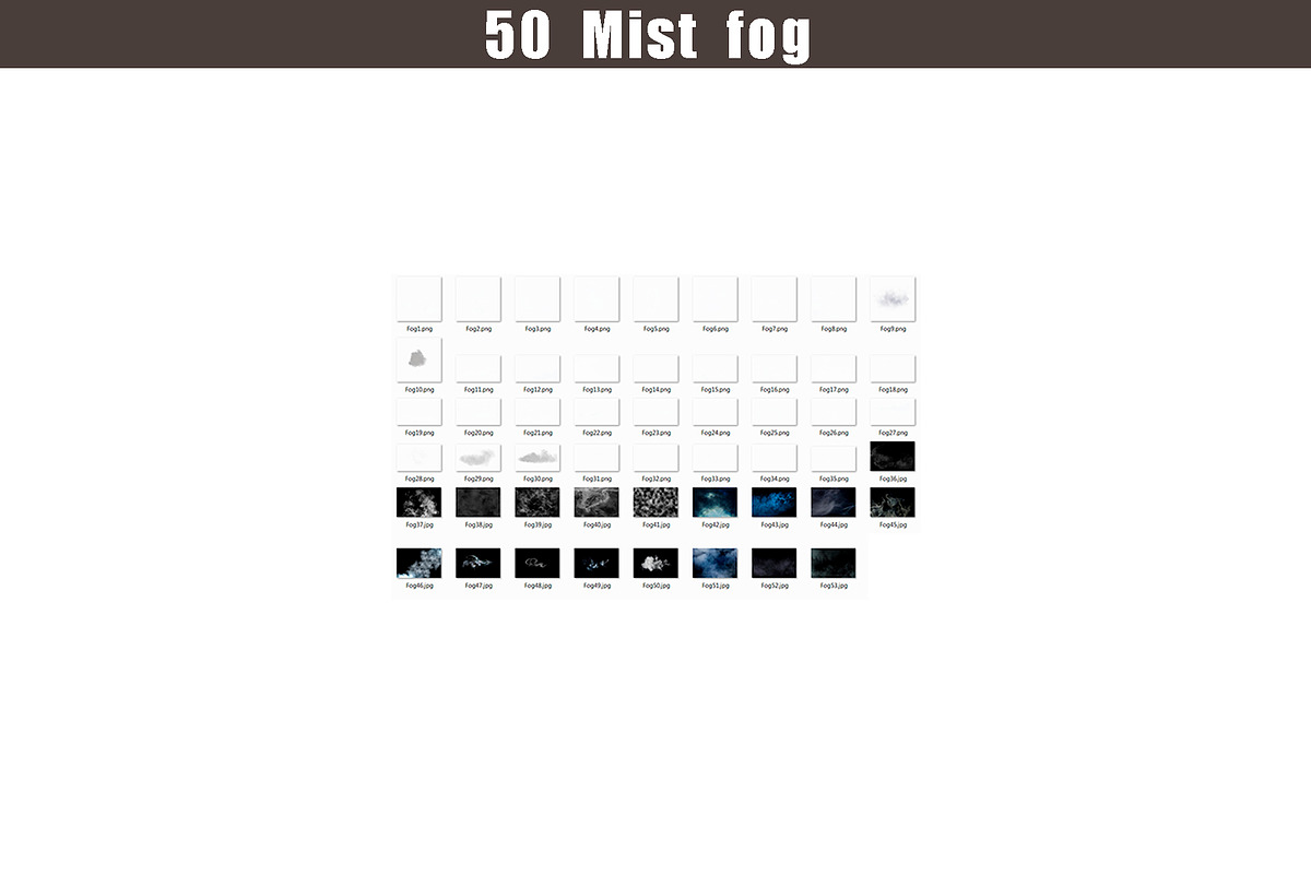50 Fog mist smoke photo overlay preview 4