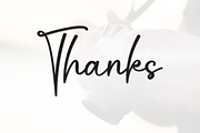 Photography | Script Font, a Handwritten Font by Scratchones (Thumbnail 9 of 9)