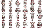 Quirky Nutcracker Christmas Clipart, an Illustration by Sublimation Artist (Thumbnail 2 of 6)