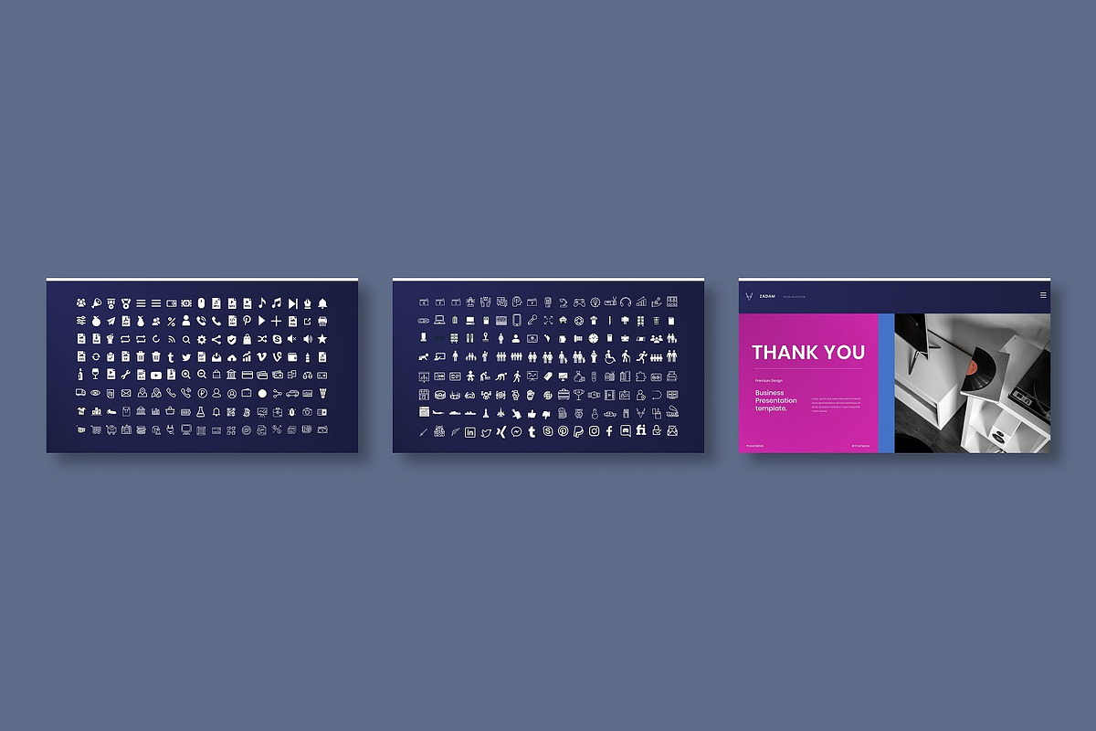 Zadam – Business PowerPoint Template, a Presentation Template by Dens Creative Studio (Photo 6 of 6)