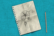 Notebook paper set, a Texture Graphic by Anastasia Koba (Thumbnail 4 of 8)