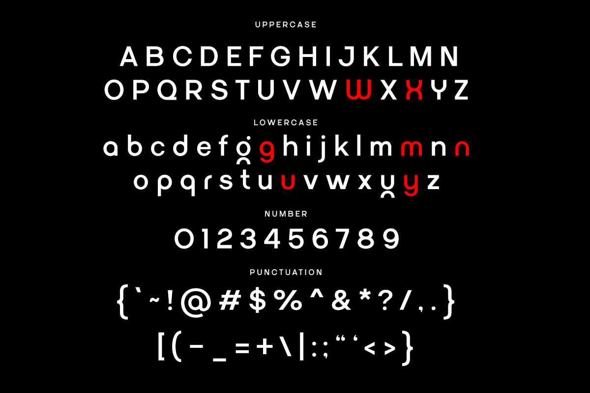 Hugos - Geometric Sans Typeface, a Sans Serif Font by Say Studio (Photo 7 of 10)