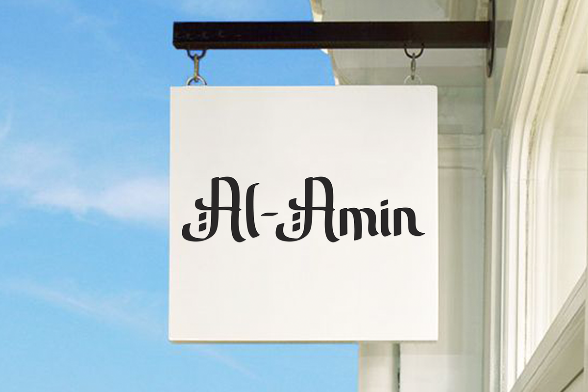 Mahabbah Zulfikar, a Script Font by InermediaSTUDIO (Photo 2 of 8)