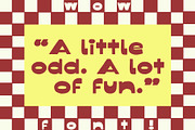 Quirkie - Odd Contrast Font, a Font by Studio Funshop by Kelli (Thumbnail 2 of 11)