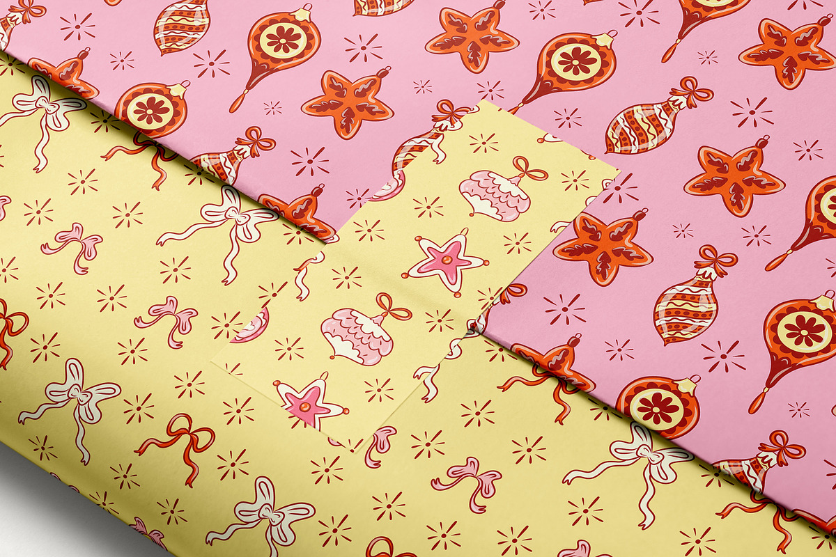 Christmas Toys 12 patterns, a Pattern Graphic by Carpet Tapete Pretzel (Photo 18 of 19)