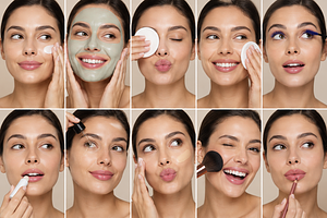 Skincare Routine & Makeup Bundle