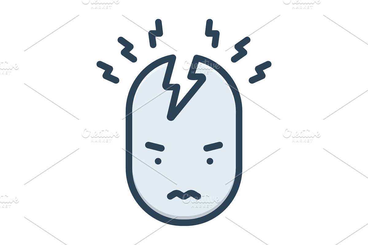 Mental psychic color icon, a Duotone Icon by Creative priyanka