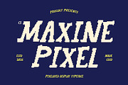 CS Maxine Pixel, a Handwritten Font by Craft Supply Co. (Thumbnail 1 of 8)