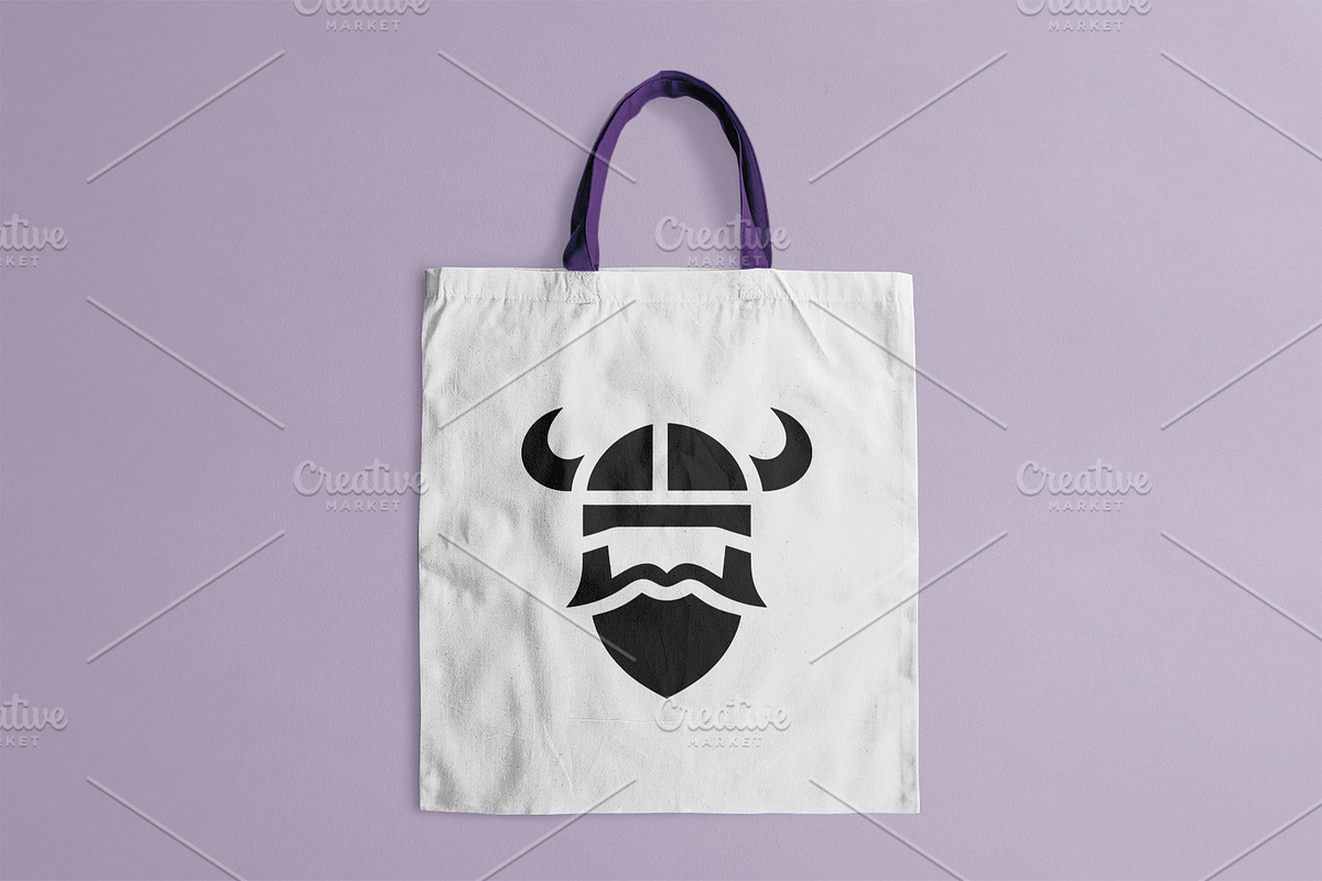 Minimalist Viking Warrior Logo, a Branding & Logo Template by Vectorium Studio (Photo 2 of 2)