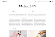 Alina - Photography Portfolio HTML, a HTML Template by TemplatesJungle (Thumbnail 8 of 8)