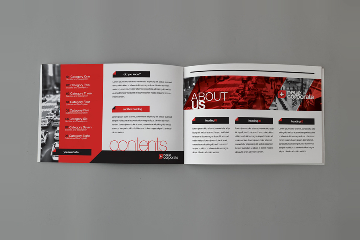 RW Swiss Modern Corporate Brochure, a Brochure Template by Reclameworks (Photo 2 of 5)