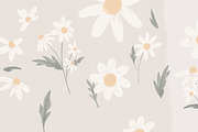 WATERCOLOR DAISY / illustration set, an Illustration by KruthDesign (Thumbnail 6 of 7)