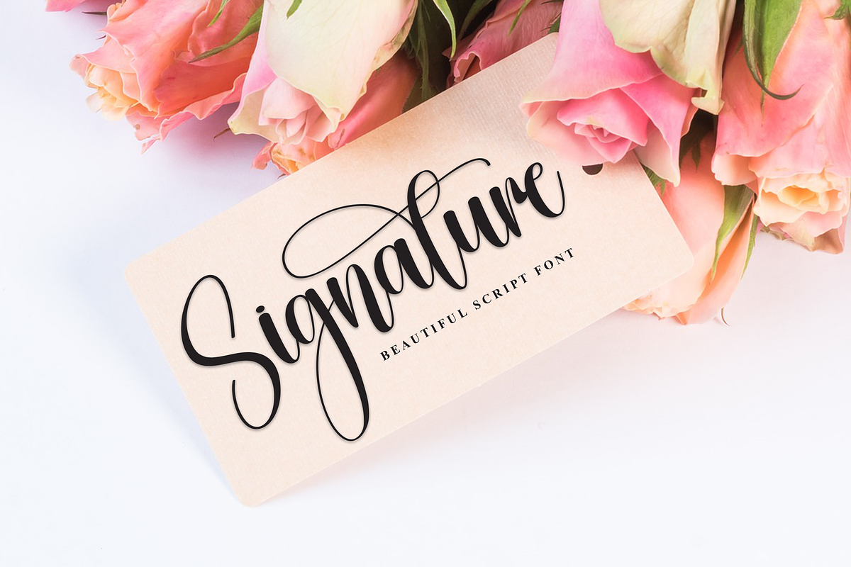 Mountain | Script Font, a Handwritten Font by Scratchones (Photo 4 of 9)