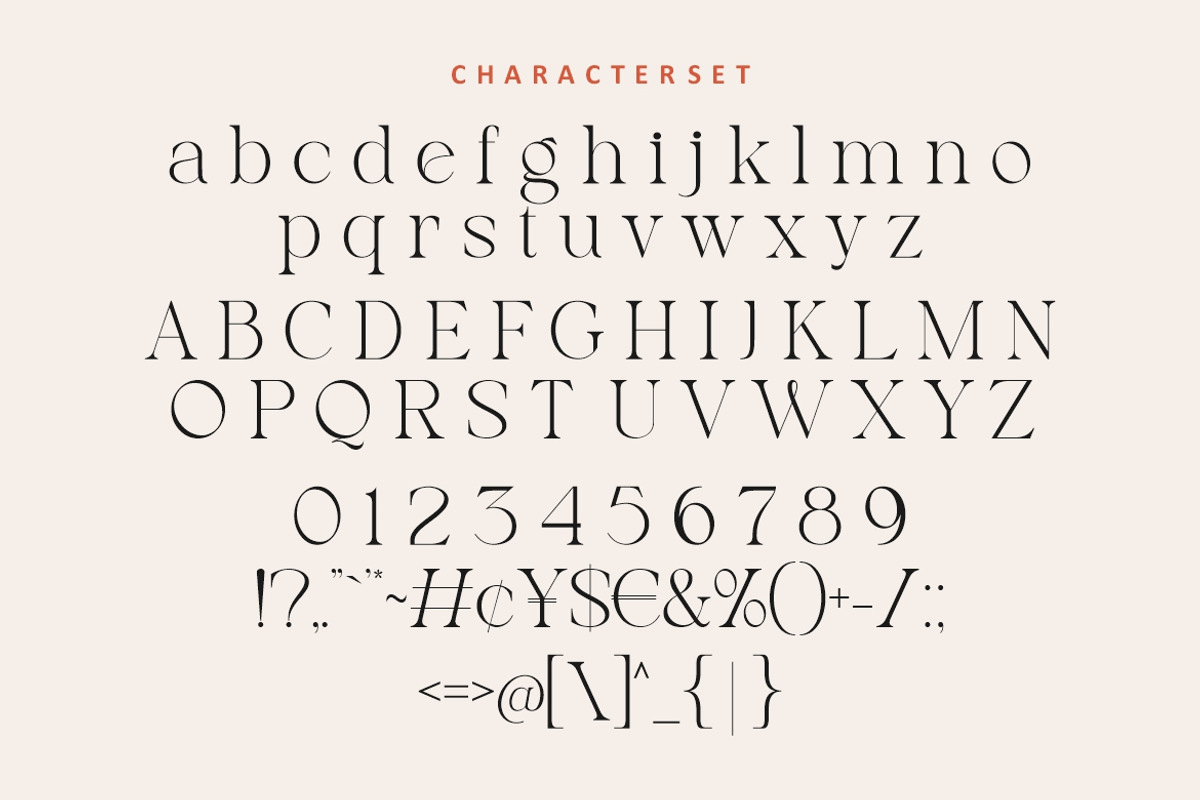 Notica Serif Font – Elegant Font, a Serif Font by HansCo Studio (Photo 8 of 10)
