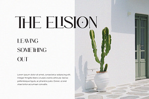 Delon - Stylish Serif Font