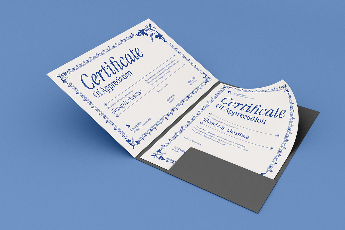 Royal Classic Certificate preview 2