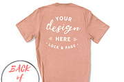 Back Of T-Shirt BC3001 Mockup Bundle, a Shirt Mockup by lock and page (Thumbnail 43 of 88)