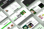 Minimal Design Portfolio Template, a Presentation Template by NorthPeak (Thumbnail 2 of 13)