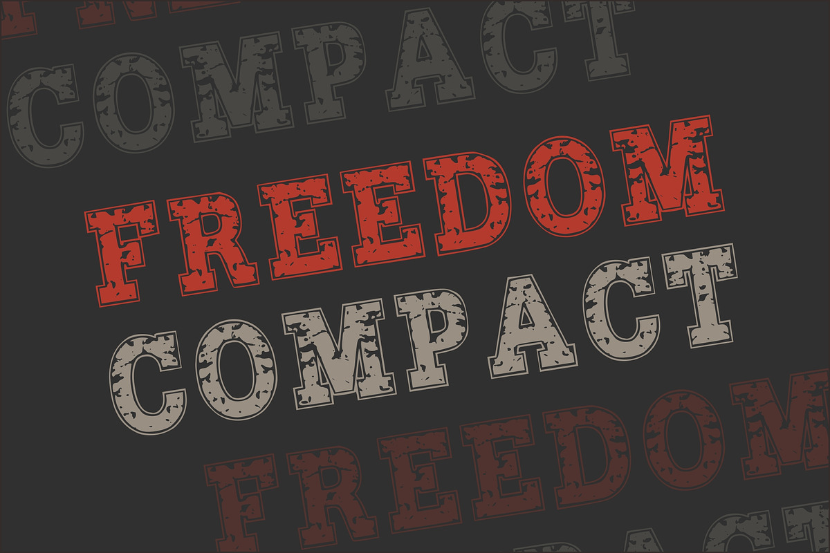Vintage Soldier, a Font by Limited.studio (Photo 2 of 6)
