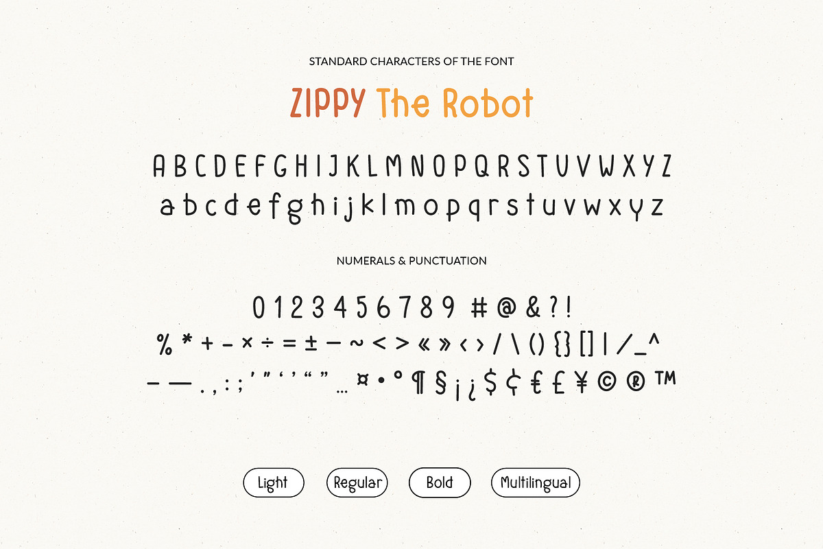 Zippy The Robot - Handwritten Font, a Handwritten Font by Kaya Fonts (Photo 14 of 20)