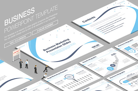 Business Powerpoint Template vol.14