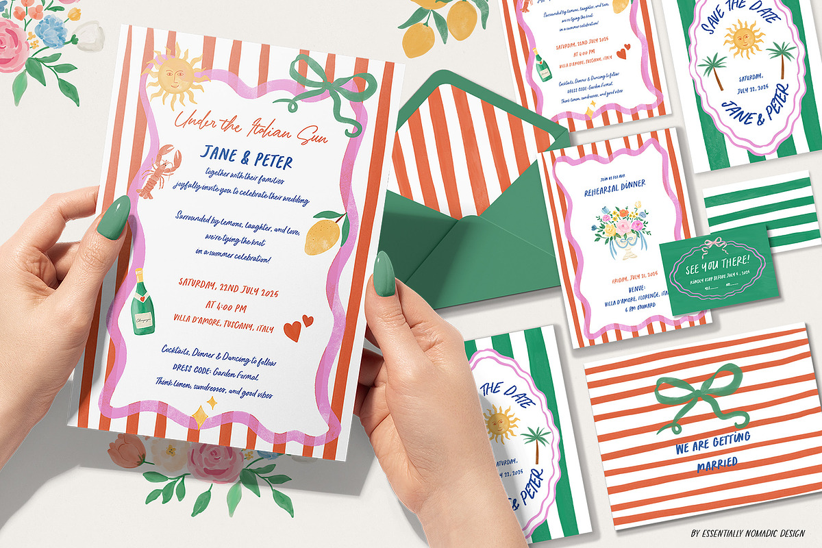 Whimsical Illustration & Frames, an Object Graphic by Essentially Nomadic (Photo 4 of 15)