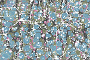 3 Hand Marbled Papers Aquarelle, a Texture Graphic by Marblingdom (Thumbnail 2 of 4)