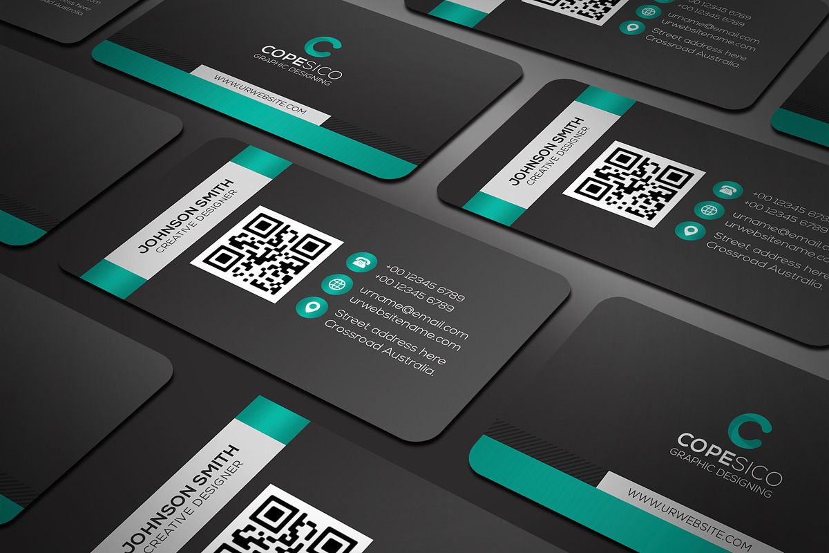 Modern Business Card, a Business Card Template by Creative_Arts (Photo 1 of 5)
