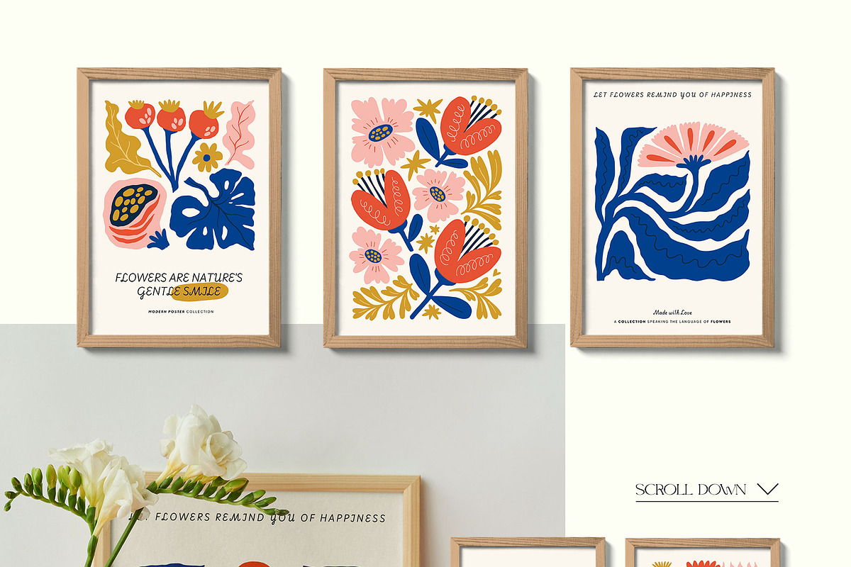 Colorful Flora | Wall Art Creator, an Object Graphic by Leleka.Store (Photo 9 of 17)